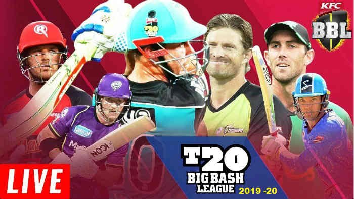 Big Bash Live Streaming Schedule in India