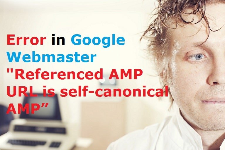 Referenced AMP URL is self-canonical AMP” Error in Google Webmaster