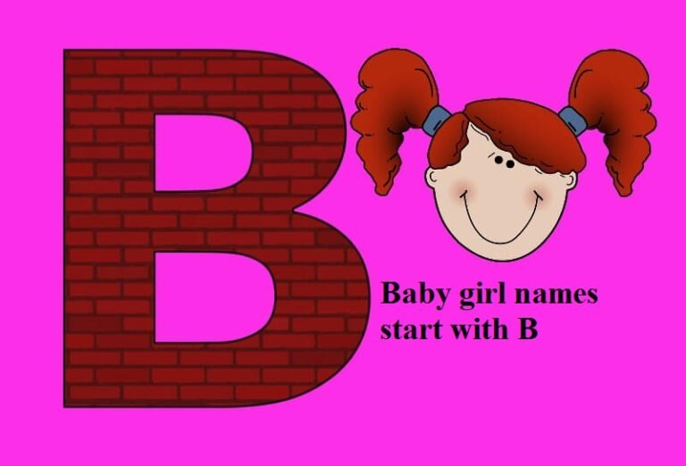 B letter girl name, Baby girl names start with B, Hindu girl name B letter