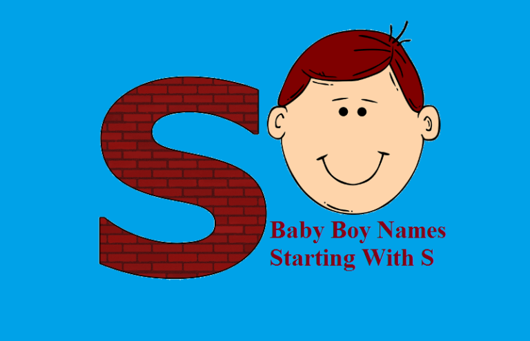 S letter boy name, Baby boy names start with S, Hindu boy name S letter