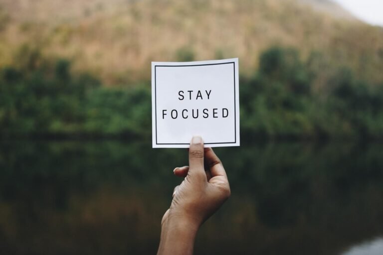 3 Effective Strategies for Staying Focused
