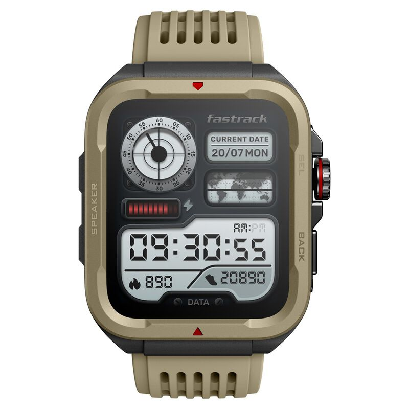 Active Smart Watch for Boys with 1.83" UltraVU HD Display and Functional Crown